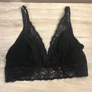 SOMA Bralette Lace Plunge